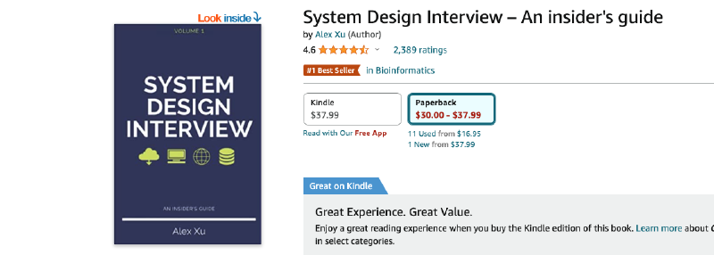 Featured image of post [Book] System Design Interview Vol. 1